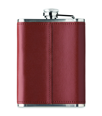 Logo trade advertising products image of: Slim hip flask 200 ml