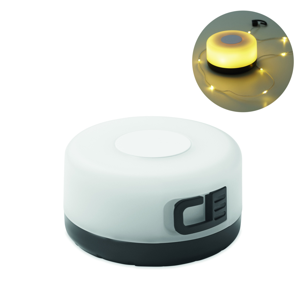 Logo trade business gift photo of: Retractable LED string light