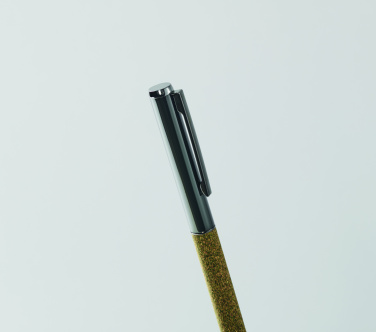 Logo trade promotional gifts image of: Twist metal ballpen in box