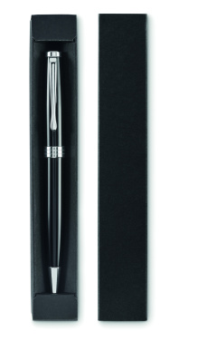 Logo trade promotional products image of: Twist ball pen in box
