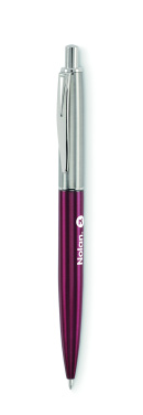 Logotrade advertising products photo of: Push button pen in box