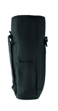 Logo trade business gift photo of: Rolltop laptop rucksack 600D