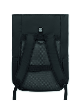 Logo trade promotional items picture of: Rolltop laptop rucksack 600D