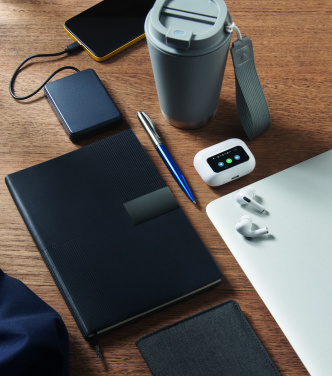 Logo trade promotional gift photo of: A5 PU notebook