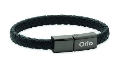 Logotrade promotional merchandise picture of: Braided bracelet cable type-C