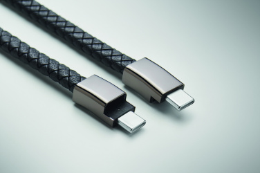 Logotrade corporate gifts photo of: Braided bracelet cable type-C