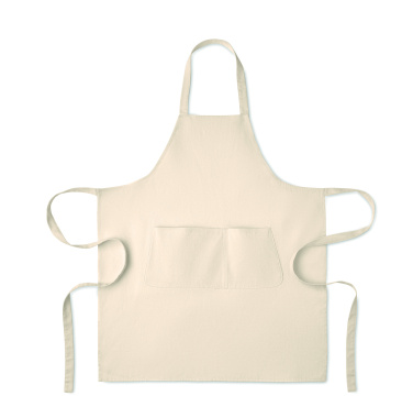 Logo trade corporate gifts picture of: Organic cotton apron 240 gr/m²
