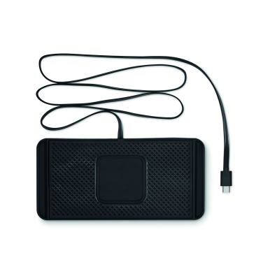 Logo trade promotional merchandise picture of: Pad car wireless charger 15W