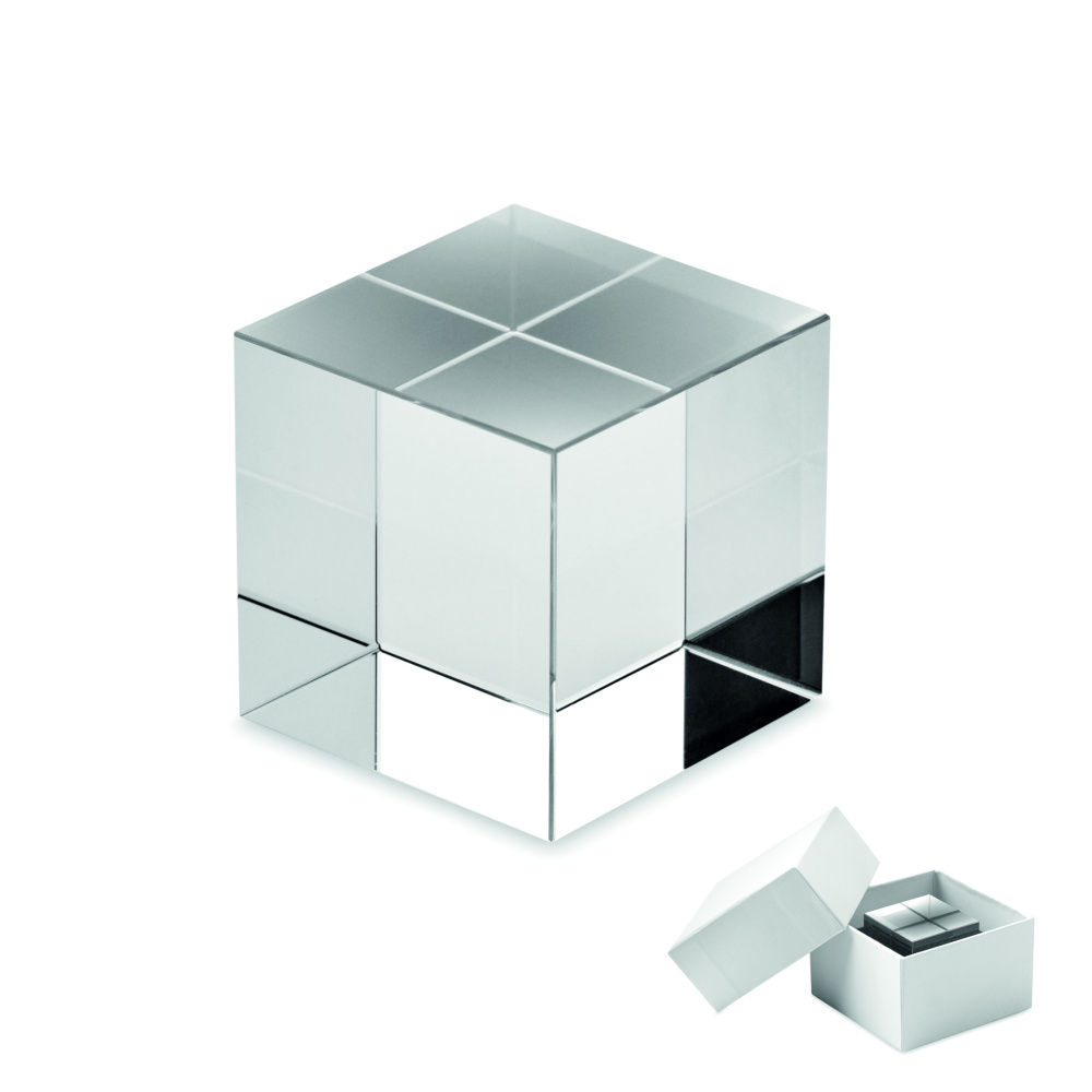 Logotrade promotional merchandise picture of: Glass cube award