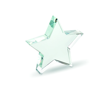 Logotrade promotional gift picture of: Glass star award
