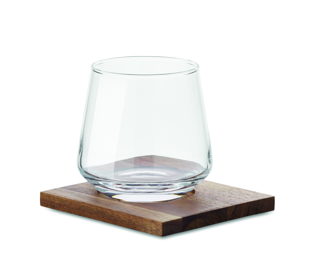 Logo trade promotional merchandise photo of: Whisky short drink glass set