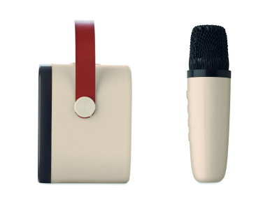 Logo trade promotional item photo of: Karaoke set speaker