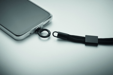 Logo trade business gift photo of: RPET phone wrist cord