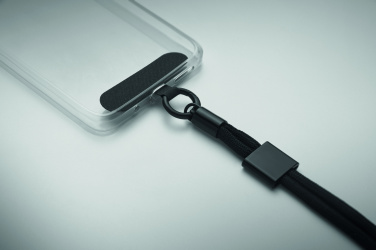 Logo trade corporate gift photo of: RPET phone wrist cord