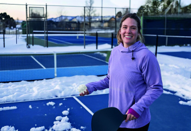 Logotrade business gift image of: Pickle ball paddle set