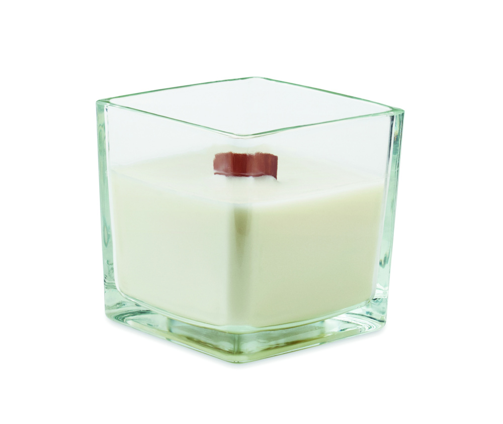 Logo trade promotional giveaways picture of: Plant based wax candle 600gr