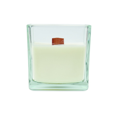 Logo trade corporate gifts image of: Plant based wax candle 600gr