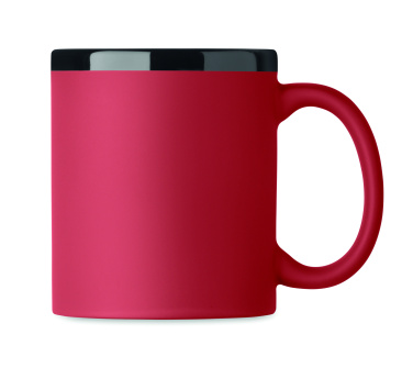 Logo trade promotional gift photo of: Ceramic mug for laser 300 ml