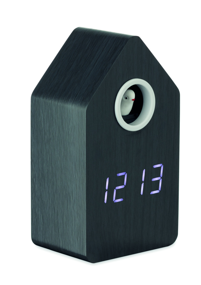 Logotrade promotional items photo of: MDF cuckoo alarm clock