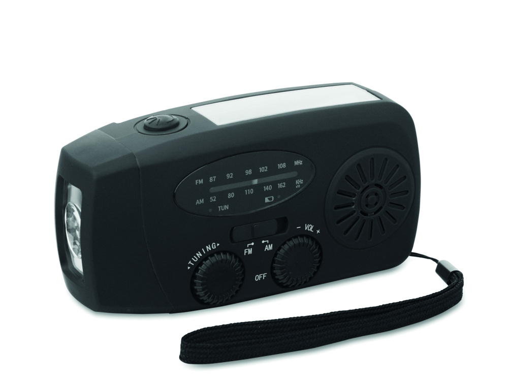 Logotrade corporate gifts photo of: Portable radio with LED torch