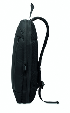 Logo trade corporate gifts image of: Expandable 600D RPET backpack