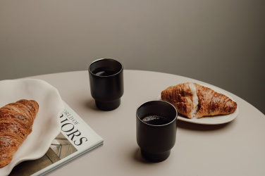 Logotrade promotional giveaway picture of: VINGA Nagano RCS  recycled SS mugs, set of 2