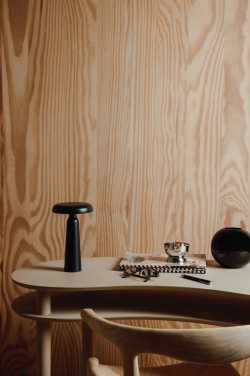 Logo trade promotional gifts picture of: VINGA Avery RCS table lamp