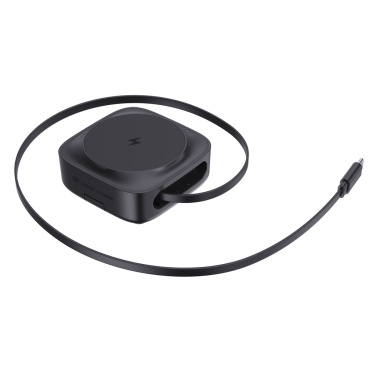 Logo trade promotional giveaway photo of: Urban Vitamin Goleta 2-in-1 15W magnetic wireless charger