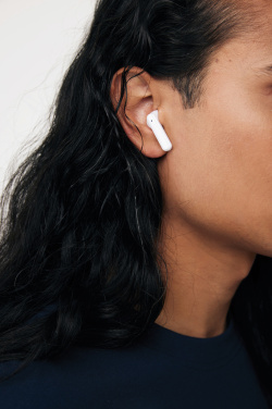 Logotrade promotional giveaways photo of: Tunevo RCS recycled plastic wireless earbuds