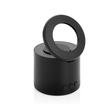 Logo trade promotional item photo of: Magpulse RCS recycled plastic 3W speaker w/magnetic holder