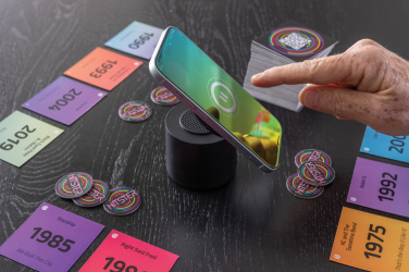 Logotrade promotional giveaway picture of: Magpulse RCS recycled plastic 3W speaker w/magnetic holder