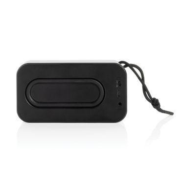 Logotrade promotional merchandise picture of: Swiss Peak RCS recycled aluminium 10W bass speaker