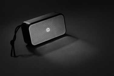 Logotrade promotional merchandise picture of: Swiss Peak RCS recycled aluminium 10W bass speaker