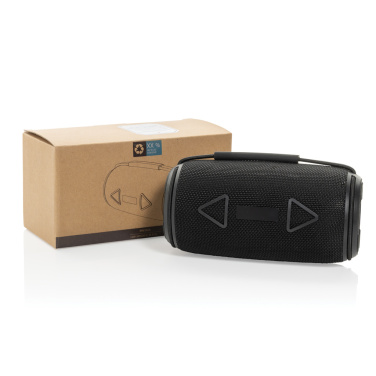 Logotrade advertising product image of: Prisma RCS recycled plastic IPX 4 waterpoof 16W speaker