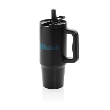 Logo trade promotional items picture of: Embrace Leakproof RCS recycled stainless steel tumbler 900ml