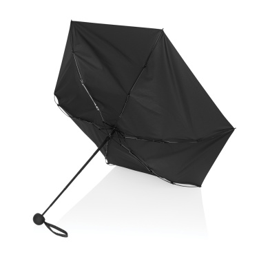 Logotrade promotional item image of: 19.5" Aware™ RPET super mini manual 190T Pongee umbrella