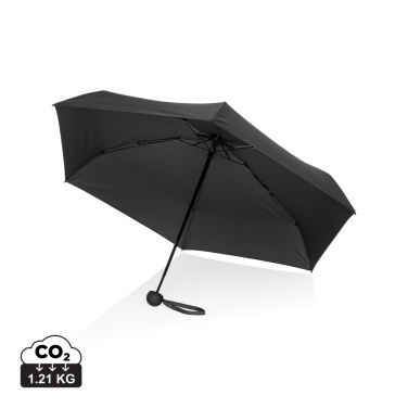 Logotrade promotional merchandise picture of: 19.5" Aware™ RPET super mini manual 190T Pongee umbrella