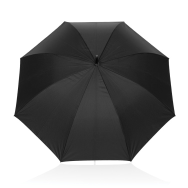 Logotrade promotional giveaway picture of: Swiss Peak Vero Aware™ RPET 25” umbrella w luxe handle