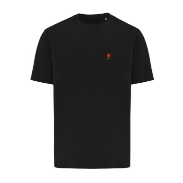 Logotrade corporate gift image of: IQONIQ Nikko heavyweight recycled cotton t-shirt
