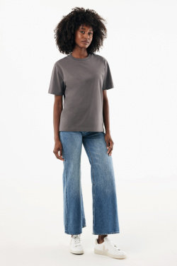 Logo trade advertising products image of: IQONIQ Nikko heavyweight recycled cotton t-shirt