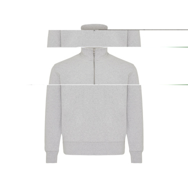 Logo trade promotional giveaways image of: IQONIQ Elgon recycled cotton quarter zip sweater