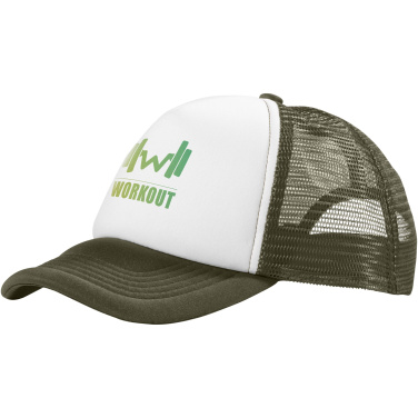 Logo trade promotional giveaways picture of: Trucker 5 panel cap