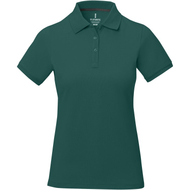 Logo trade promotional giveaways image of: Calgary short sleeve women's polo