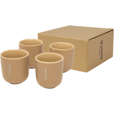 Logo trade promotional gifts picture of: Male 4-piece 90 ml espresso cup