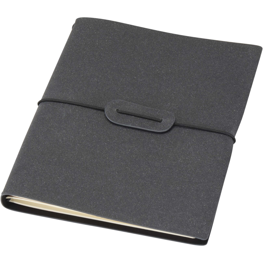 Logo trade promotional giveaways image of: Slyk A5 refillable notebook with two cahiers