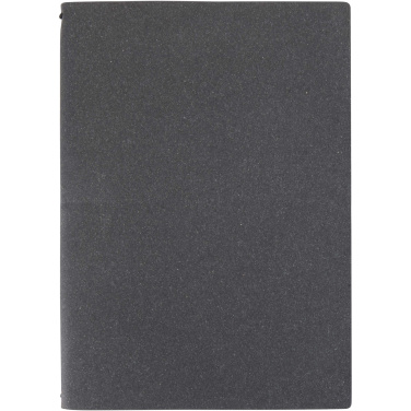 Logo trade business gift photo of: Slyk A5 refillable notebook with two cahiers