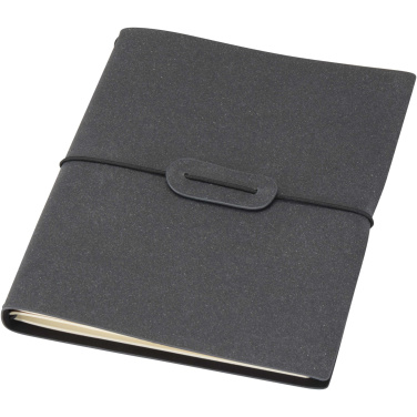 Logo trade promotional giveaways image of: Slyk A5 refillable notebook with two cahiers