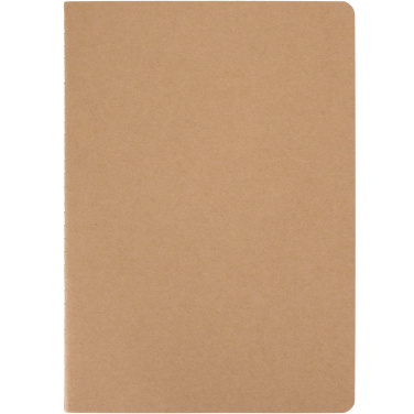 Logotrade promotional giveaway picture of: Slyk A5 kraft cahier notebook with ruled pages