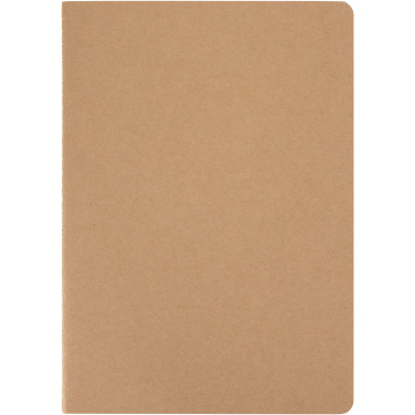 Logotrade promotional merchandise image of: Slyk A5 kraft cahier notebook with dotted pages