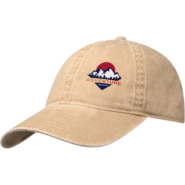 Logo trade promotional gift photo of: Grafton 6 panel washed cap